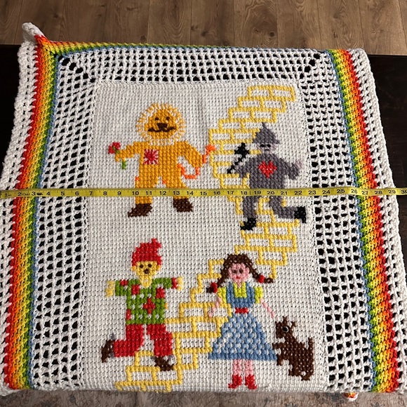 The Wizard of Oz Crochet blanket - Picture 7 of 8